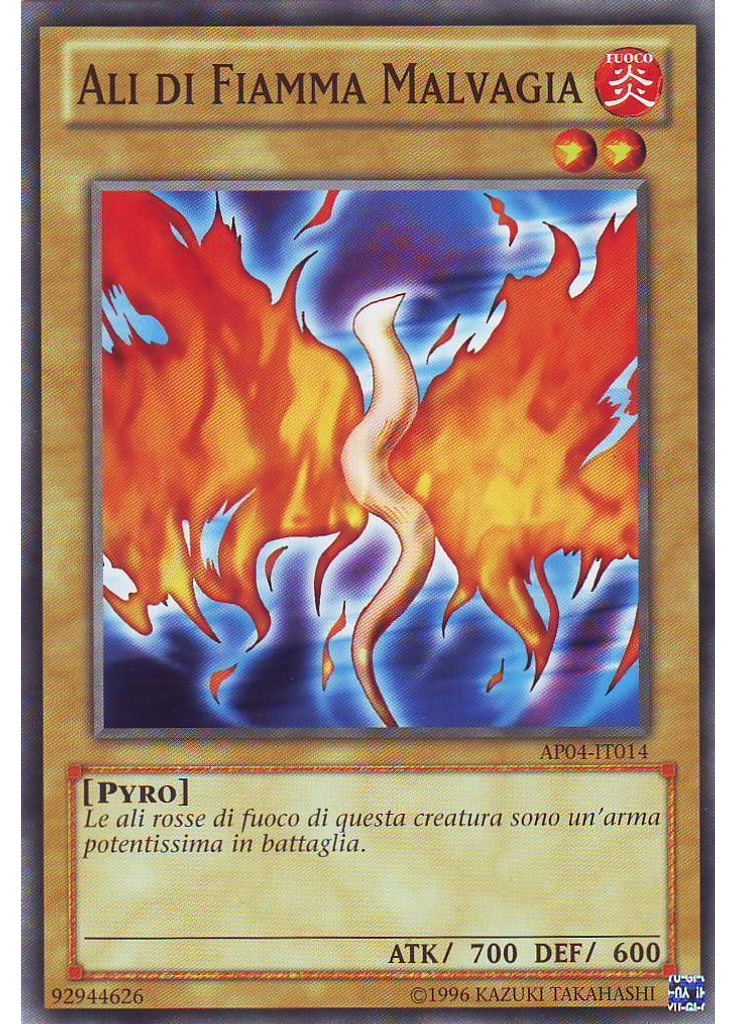 Ali di Fiamma Malvagia