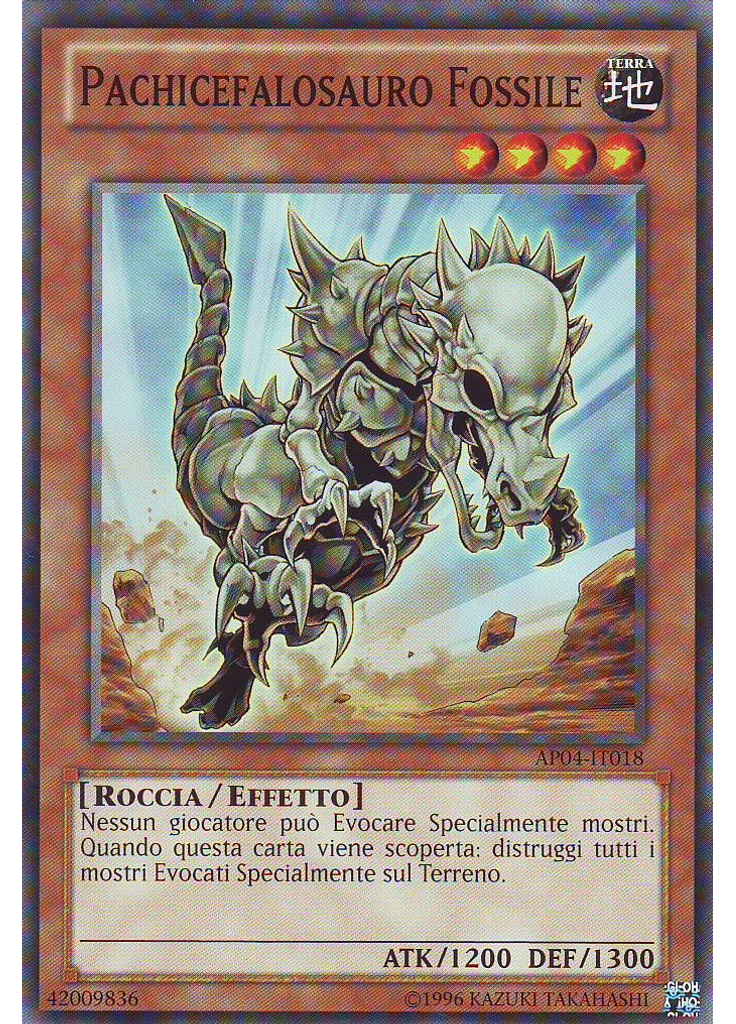 Pachicefalosauro Fossile