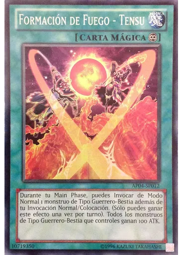 Formación de Fuego - Tensu