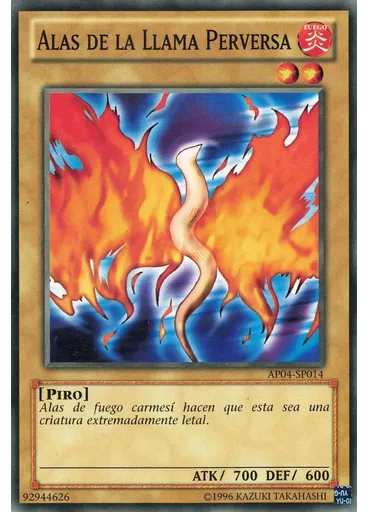 Alas de la Llama Perversa