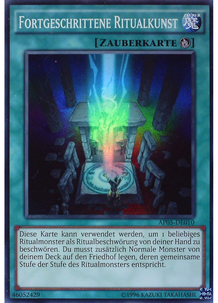 Fortgeschrittene Ritualkunst