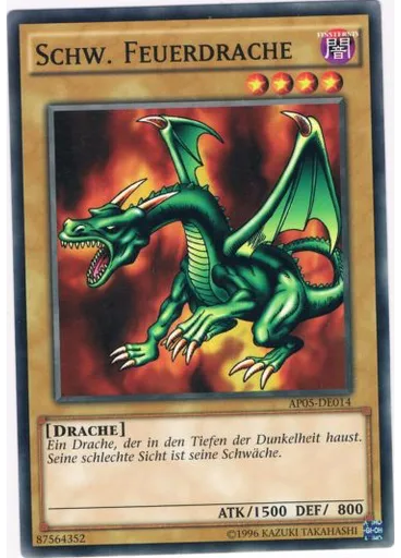 Schw. Feuerdrache — Astral Pack Fünf