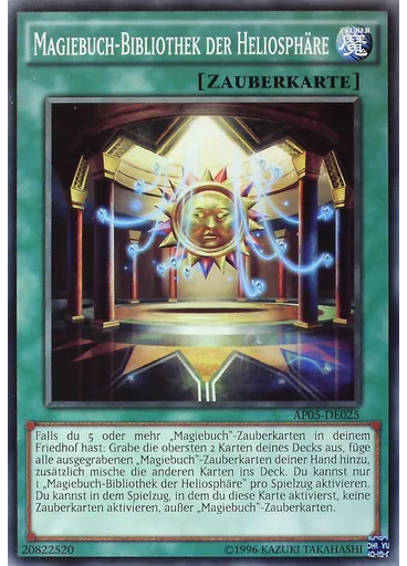 Magiebuch-Bibliothek der Heliosphäre