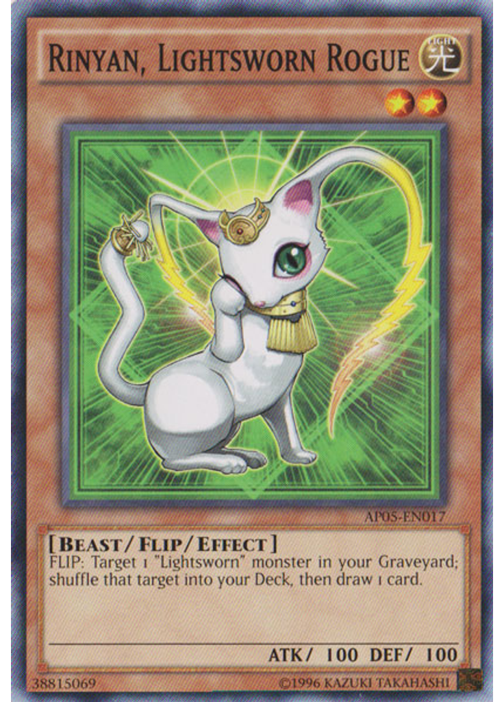 Rinyan, Lightsworn Rogue