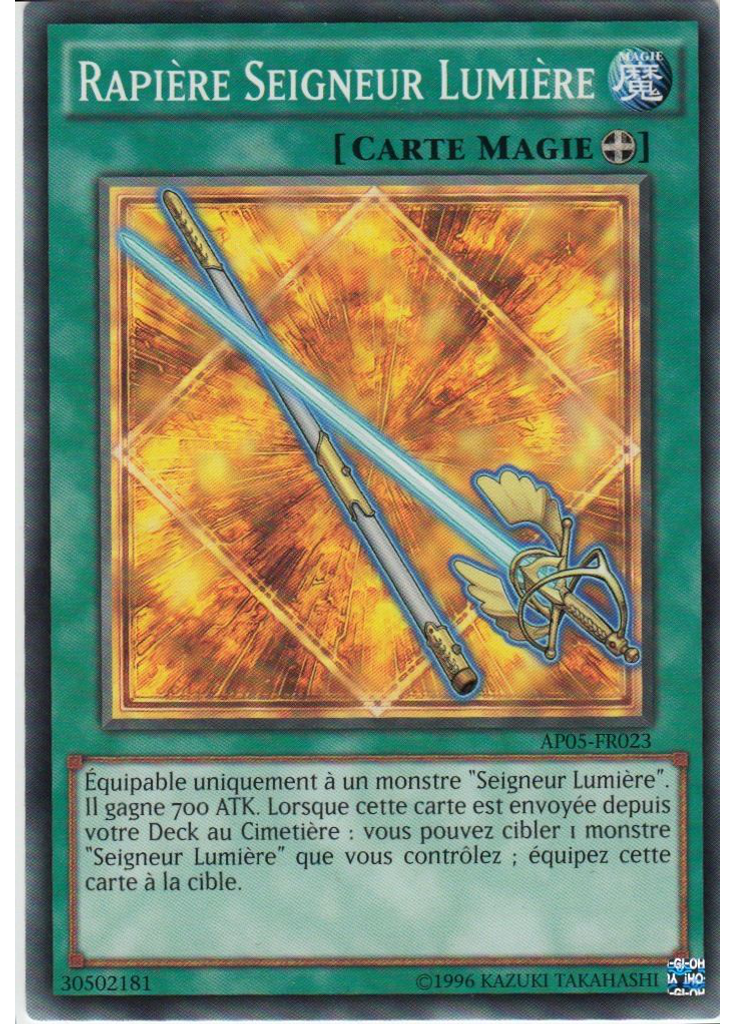 Rapière Seigneur Lumière