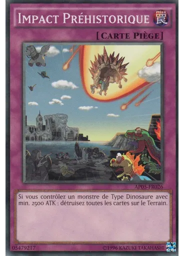 Impact Préhistorique — Paquet Astral Cinq