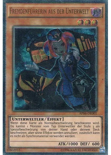 Fremdenführerin aus der Unterwelt