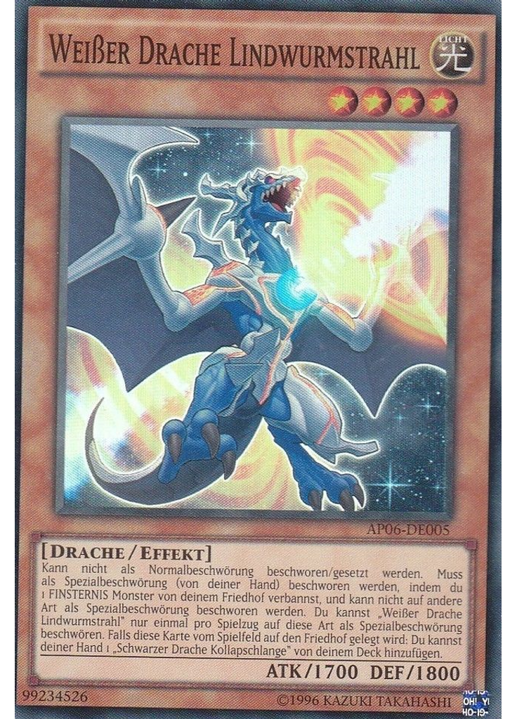 Weißer Drache Lindwurmstrahl