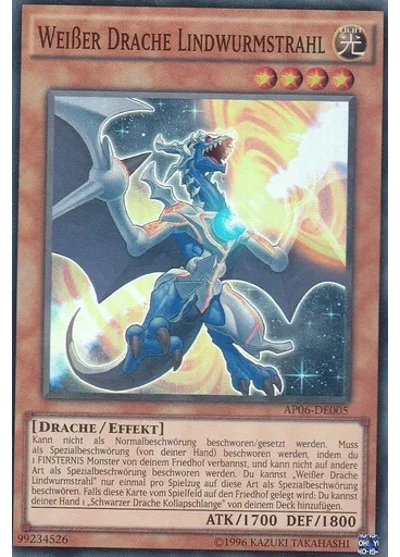 Weißer Drache Lindwurmstrahl