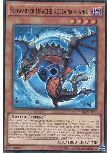 Schwarzer Drache Kollapschlange