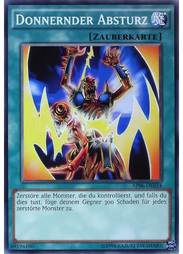 Donnernder Absturz