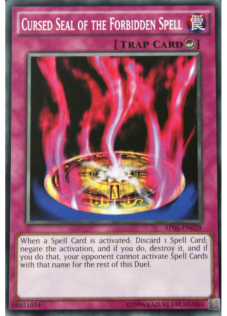 Cursed Seal of the Forbidden Spell