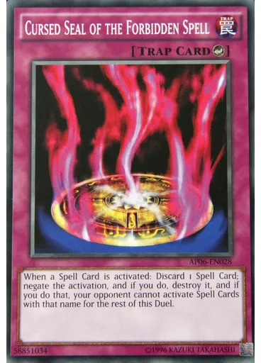 Cursed Seal of the Forbidden Spell