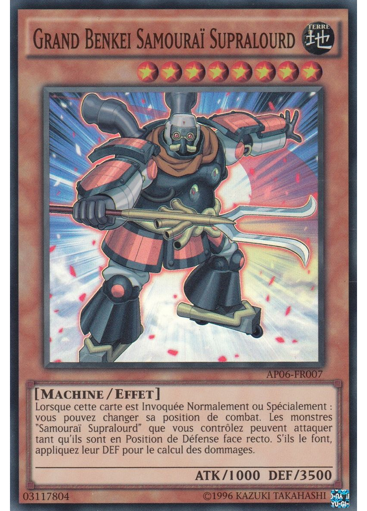 Grand Benkei Samouraï Supralourd