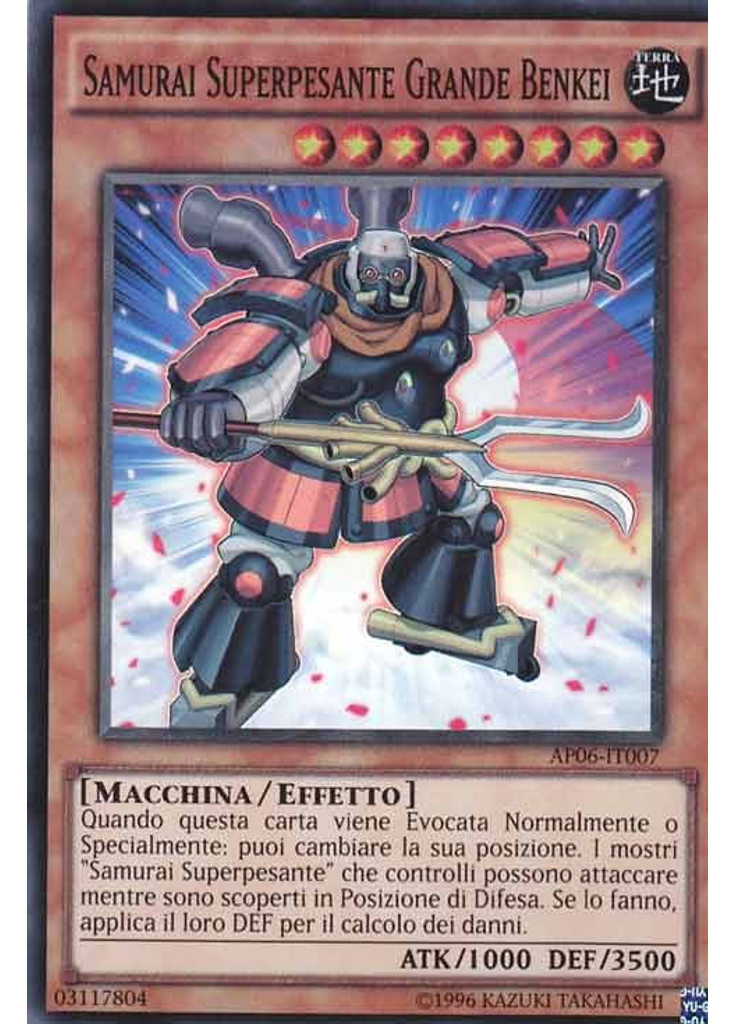Samurai Superpesante Grande Benkei