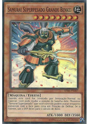 Samurai Superpesado Grande Benkei