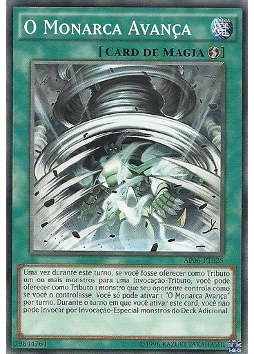 O Monarca Avança
