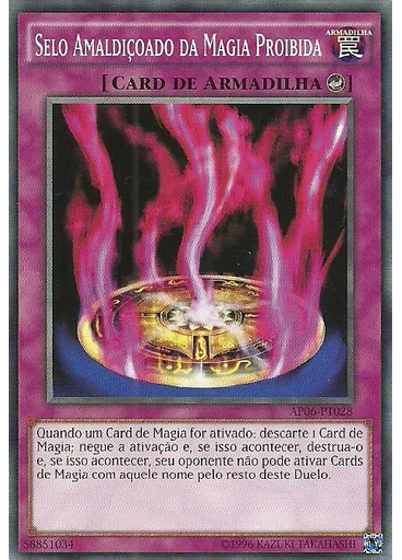 Selo Amaldiçoado da Magia Proibida — Pacote Astral Seis
