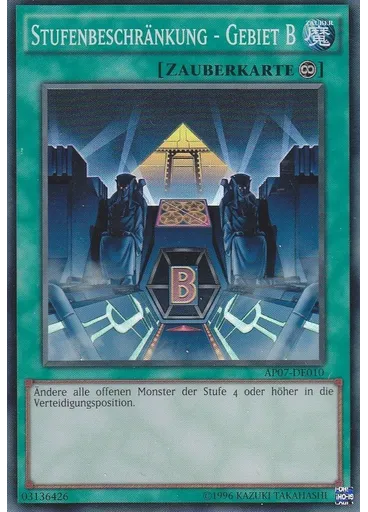 Stufenbeschränkung - Gebiet B