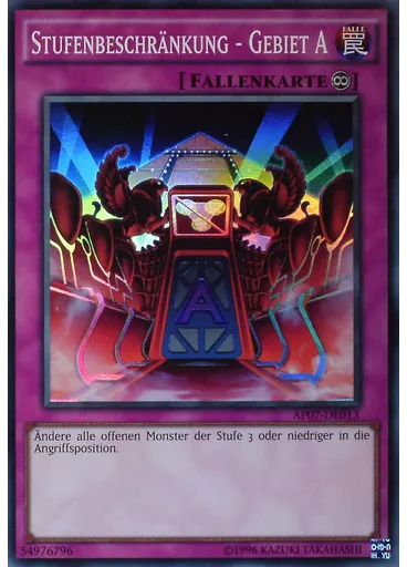 Stufenbeschränkung - Gebiet A