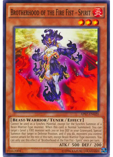 Brotherhood of the Fire Fist - Spirit