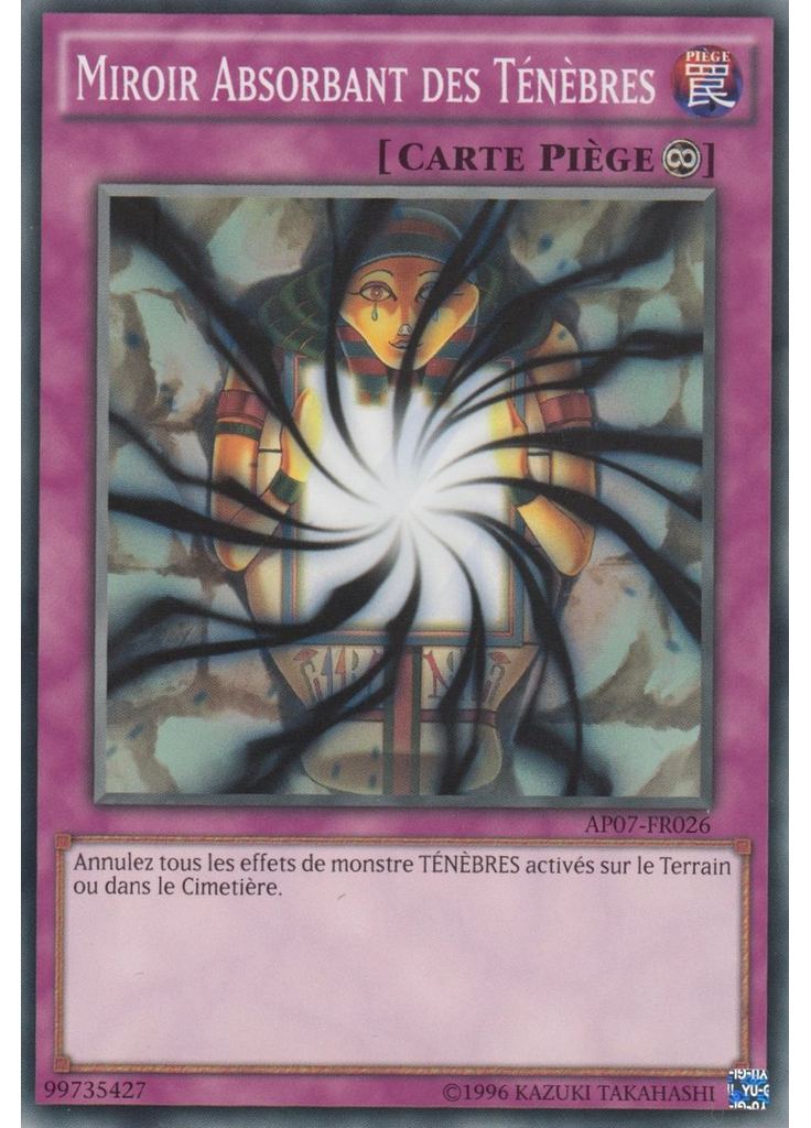 Miroir Absorbant des Ténèbres
