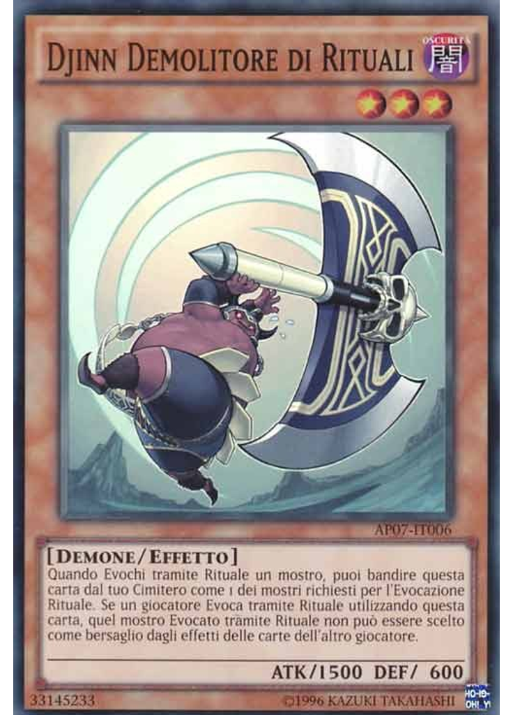 Djinn Demolitore di Rituali