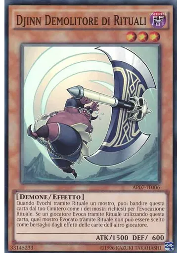 Djinn Demolitore di Rituali
