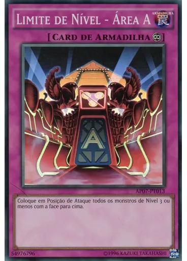 Limite de Nível - Área A