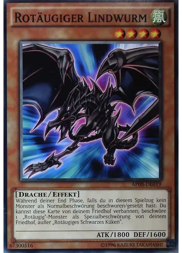 Rotäugiger Lindwurm