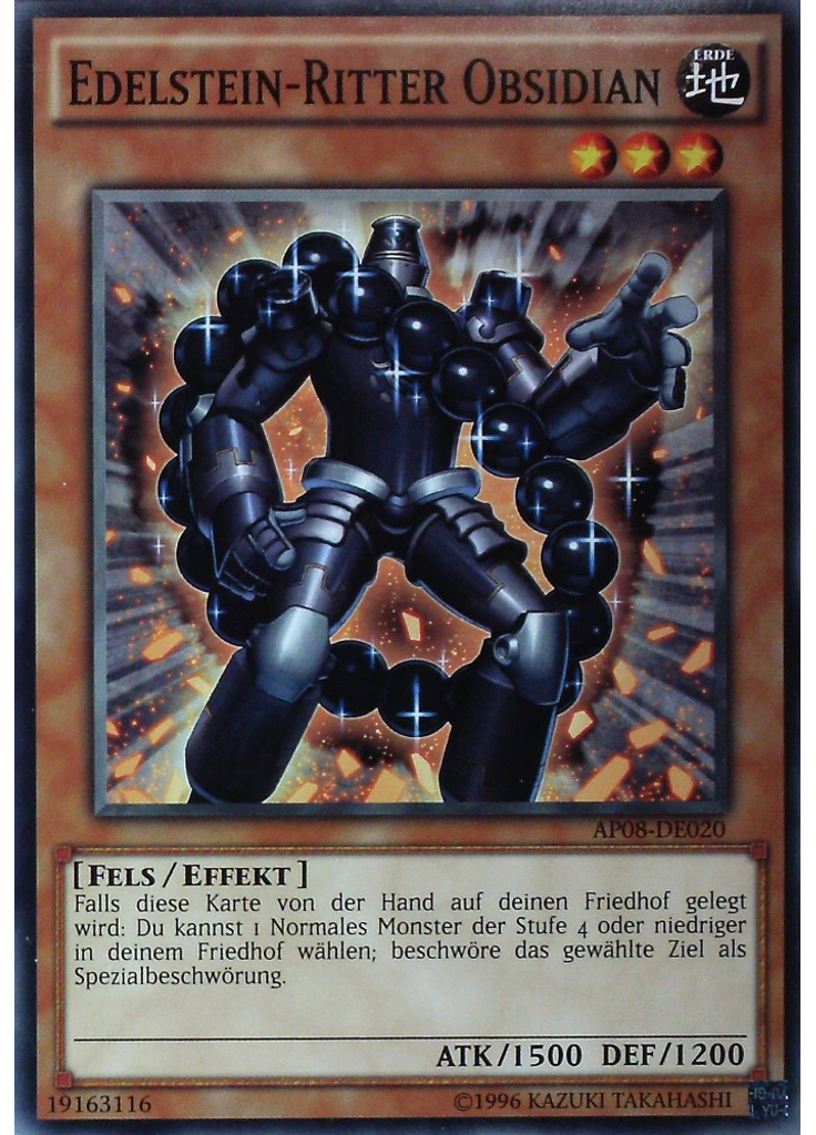 Edelstein-Ritter Obsidian