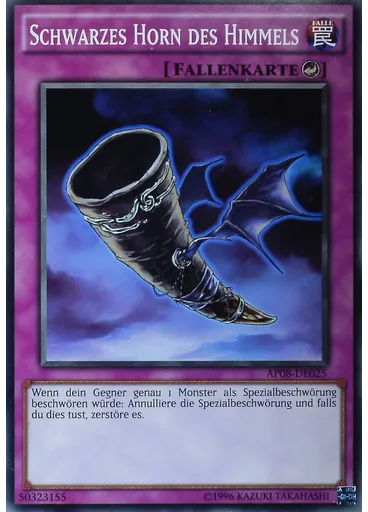 Schwarzes Horn des Himmels
