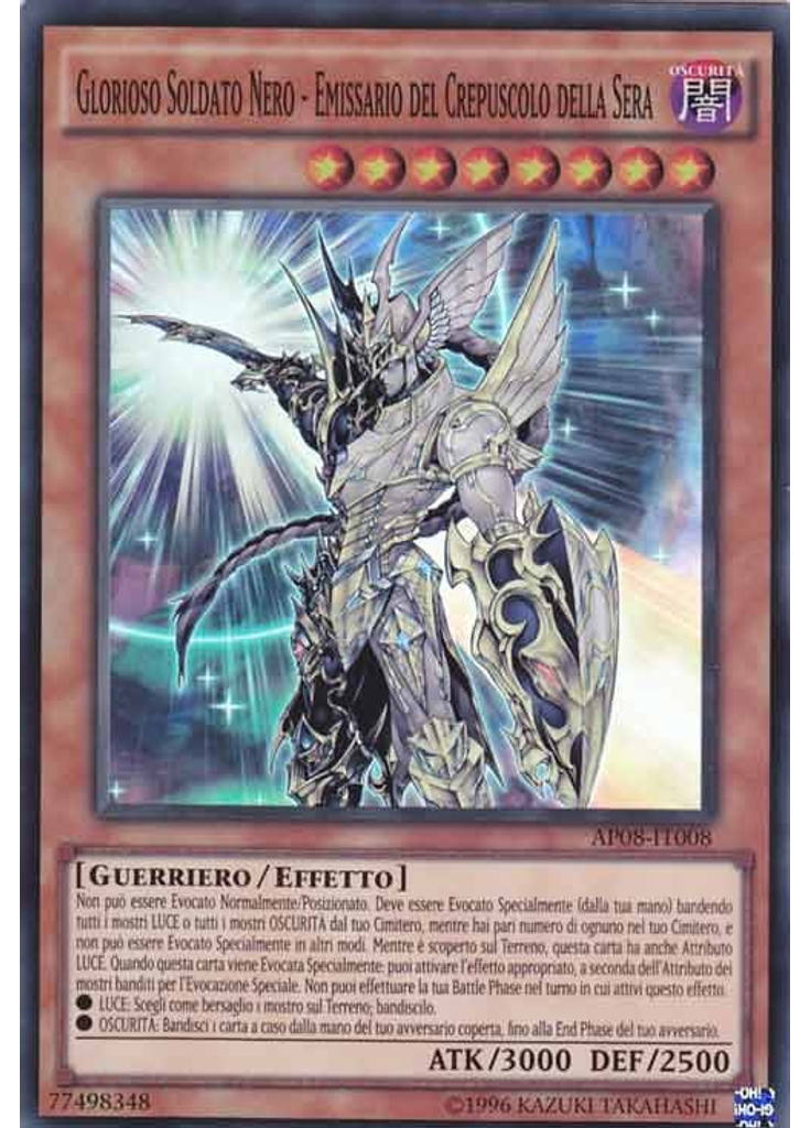 Glorioso Soldato Nero - Emissario del Crepuscolo della Sera