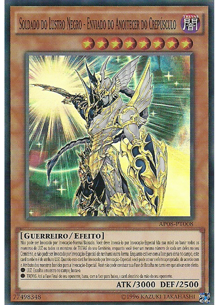 Soldado do Lustro Negro - Enviado do Anoitecer do Crepúsculo
