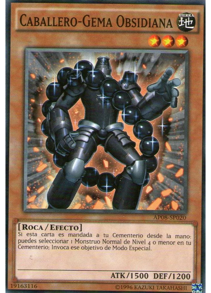 Caballero-Gema Obsidiana