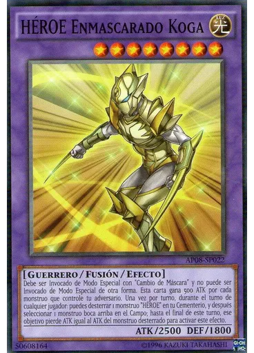 HÉROE Enmascarado Koga