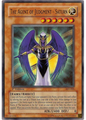 The Agent of Judgment - Saturn