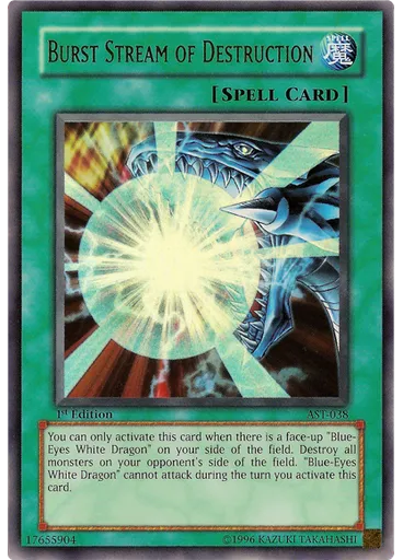 Burst Stream of Destruction