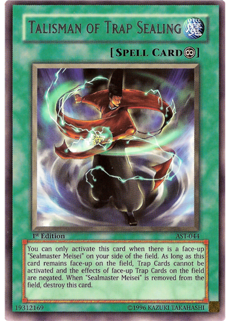Talisman of Trap Sealing