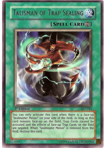 Talisman of Trap Sealing
