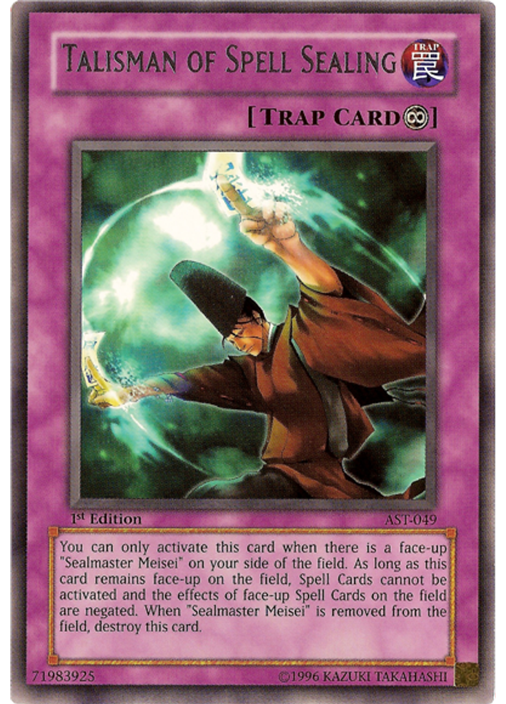 Talisman of Spell Sealing