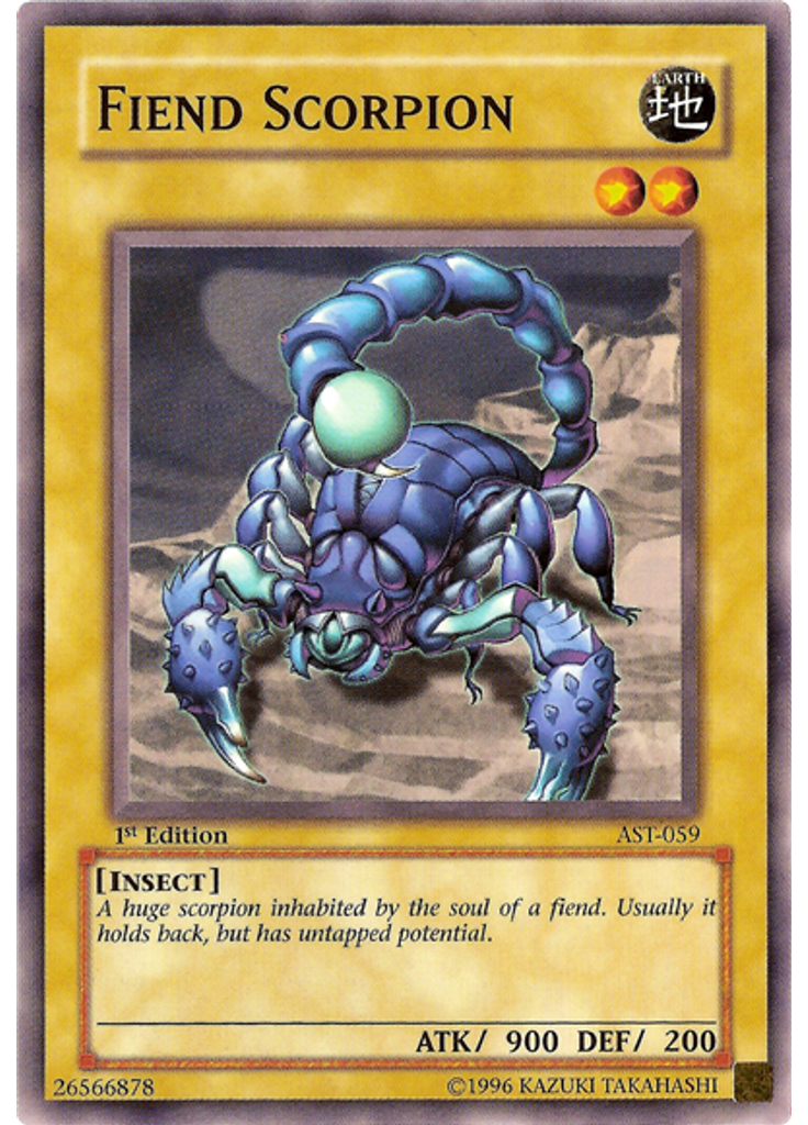 Fiend Scorpion