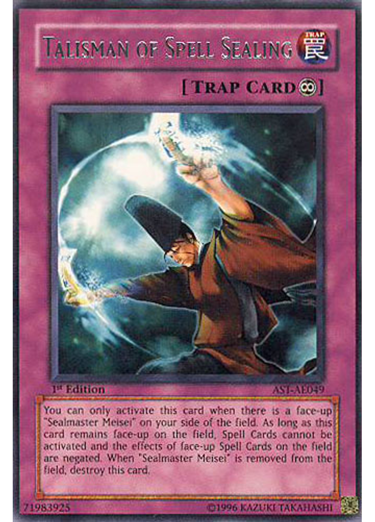 Talisman of Spell Sealing