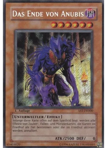 Das Ende von Anubis