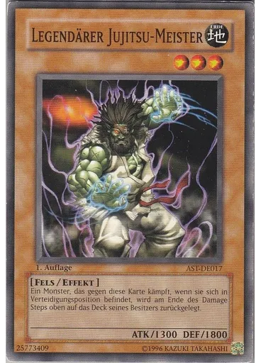 Legendärer Jujitsu-Meister