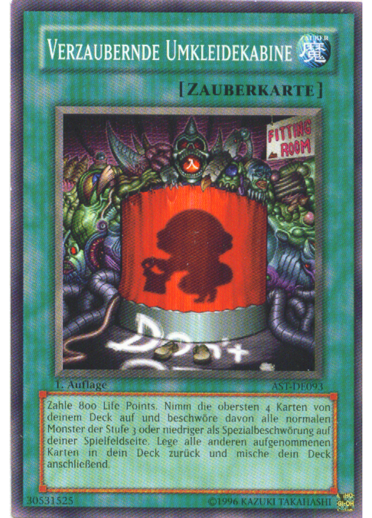 Verzaubernde Umkleidekabine
