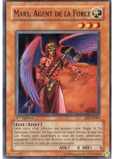 Mars, Agent de la Force
