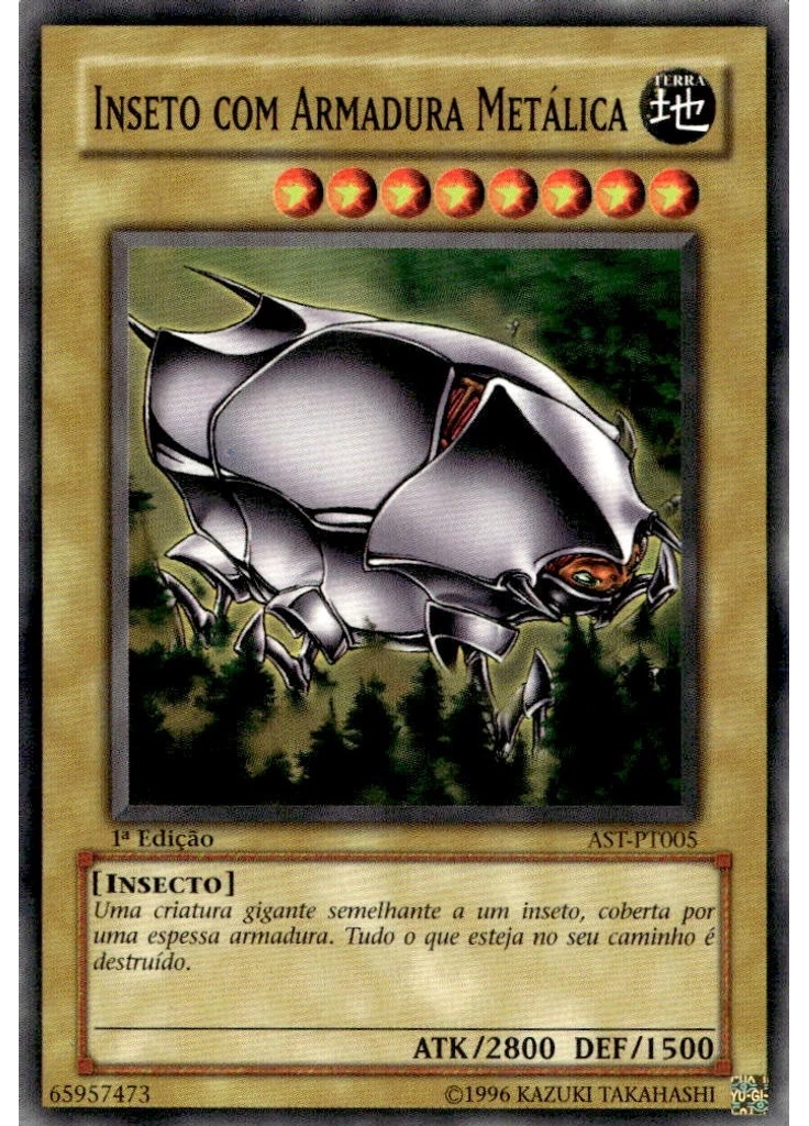 Inseto com Armadura Metálica