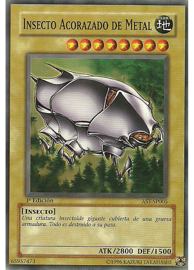 Insecto Acorazado de Metal