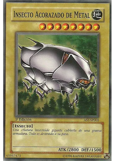 Insecto Acorazado de Metal